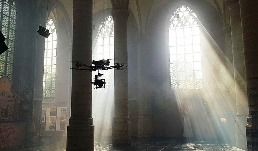 indoor drone opnames
