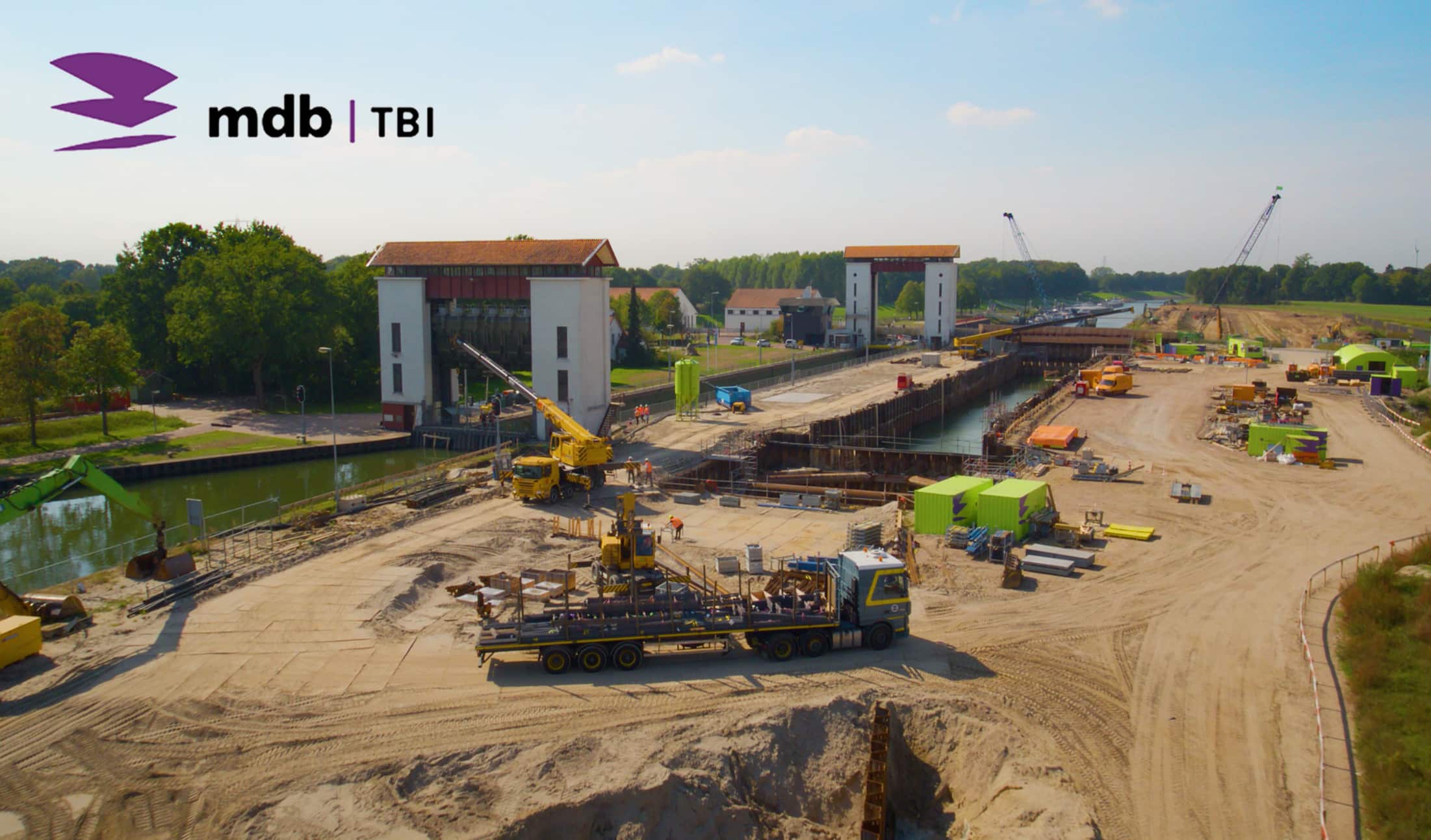 Corporate video met drone