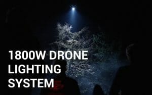 1800 WATT drone lighting portfolio