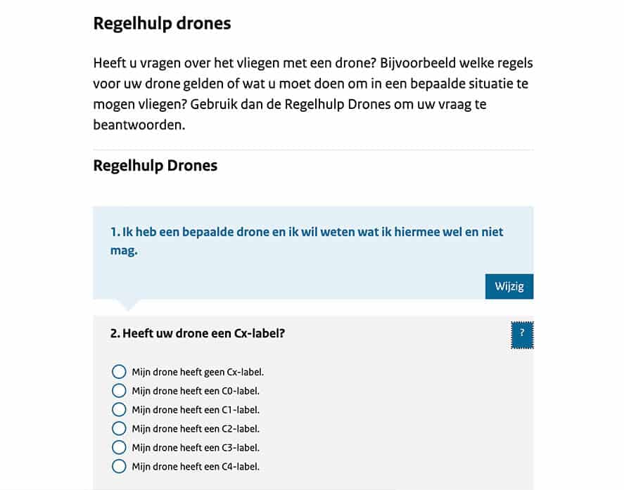 rouw hout Vader Drone regelgeving Nederland 2023 - Kiwi Aerial Shots