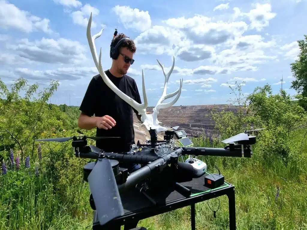 Custom drone art project