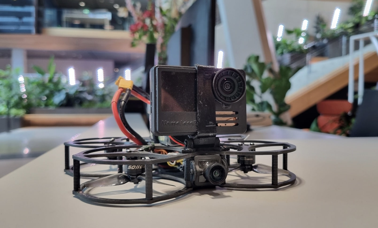 GoPro indoor drone tour