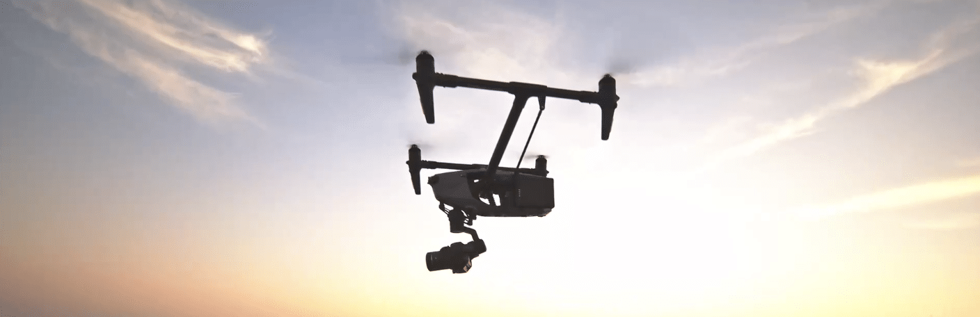 DJI Inspire 3 drone opname bedrijf