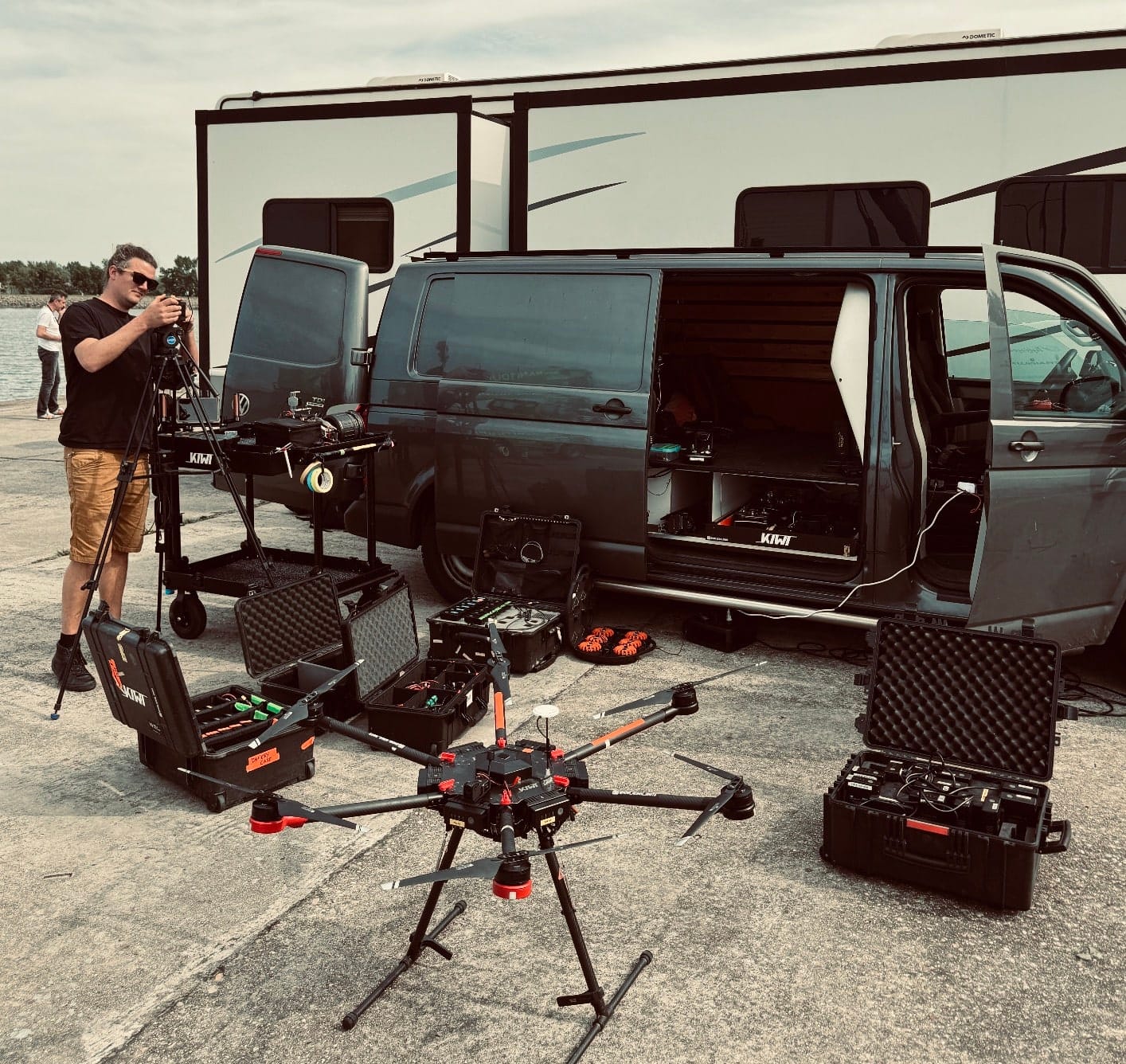 Kiwi drone apparatuur