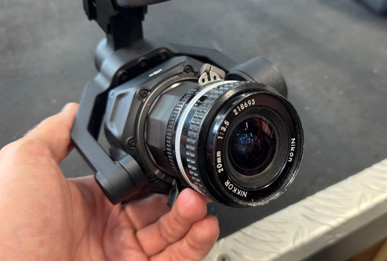 Vintage lens Nikkor Inspire 3