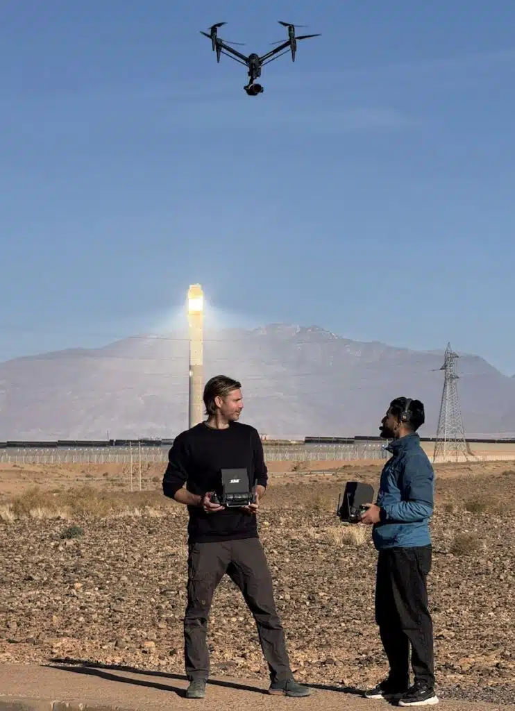 Drone opnames Noor Marokko