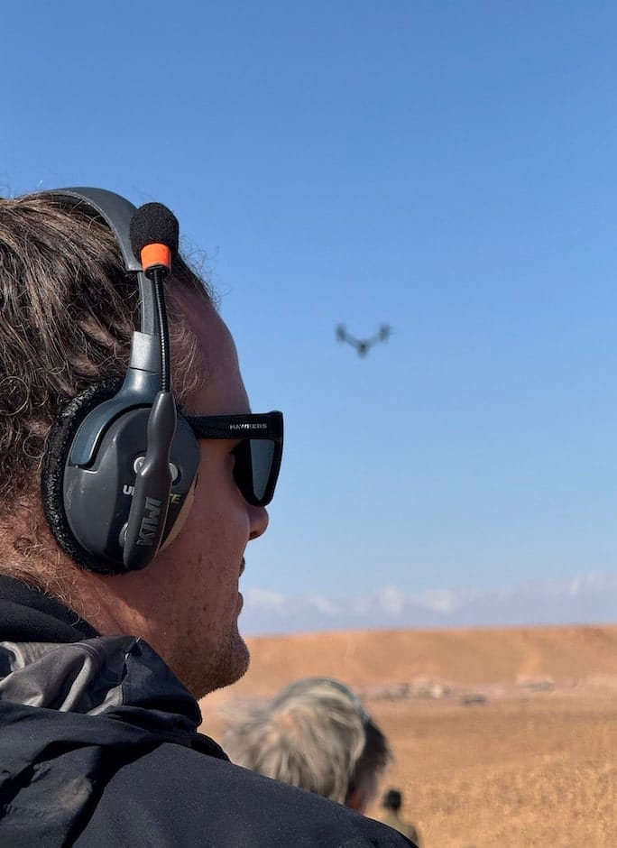 Inspire 3 drone opnames Marokko