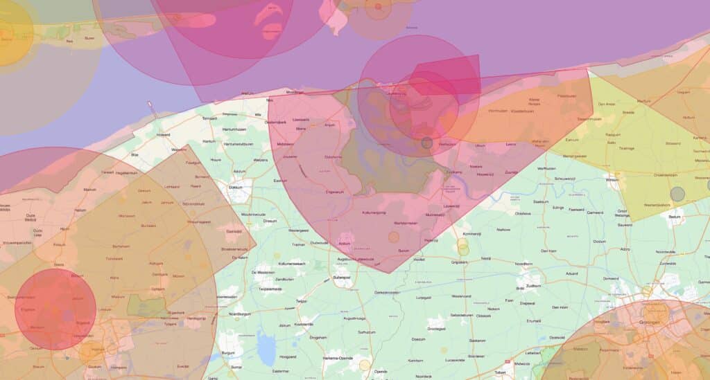 Drone no-fly zones Nederland